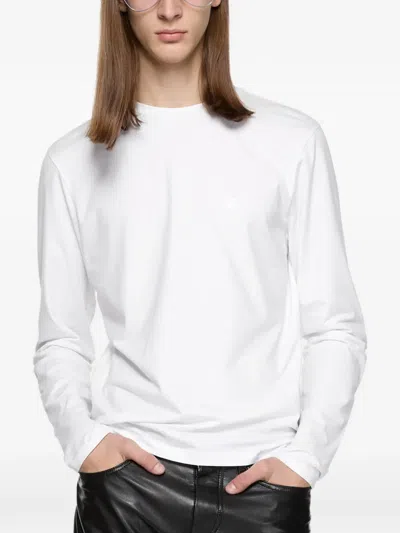 Acne Studios Long-sleeve Top In White