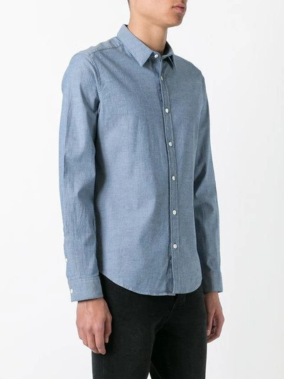 Shop Theory Oxford Shirt - Blue