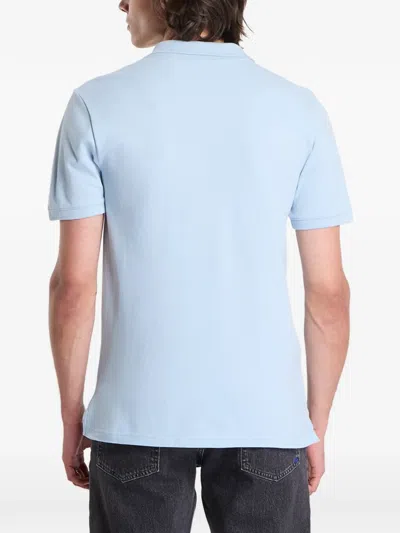 Gap Logo-embroidered Polo Shirt In Blue