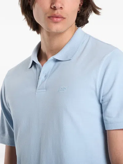 Gap Logo-embroidered Polo Shirt In Blue