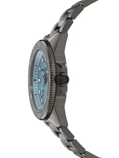 Versace Greca Force 42mm Watch In Gray