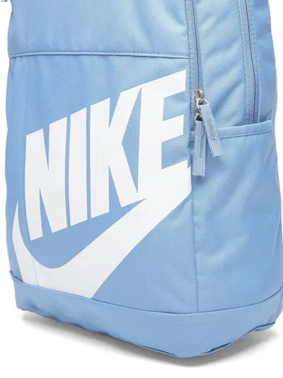 Nike Logo-print Backpack In Blue