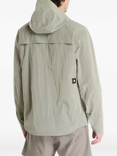 Saysky Clean Pace Shield Jacket In Green