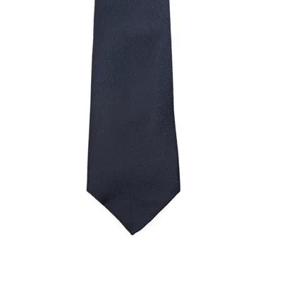 Canali Pointed Tie In Blue