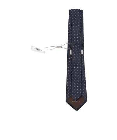 Canali Pointed Tie In Black