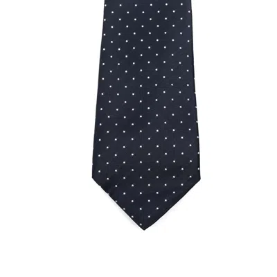 Canali Pointed Tie In Black