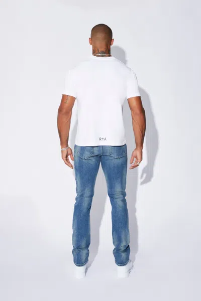 Rta Colin Oversize Logo Graphic T-shirt In White