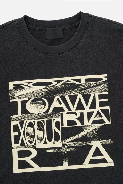 Rta Elian Double Layered Tee In Multi