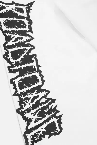 Rta Road To Awe Zip Up Hoodie In White