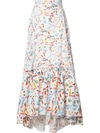 PETER PILOTTO abstract printed maxi skirt,DRYCLEANONLY