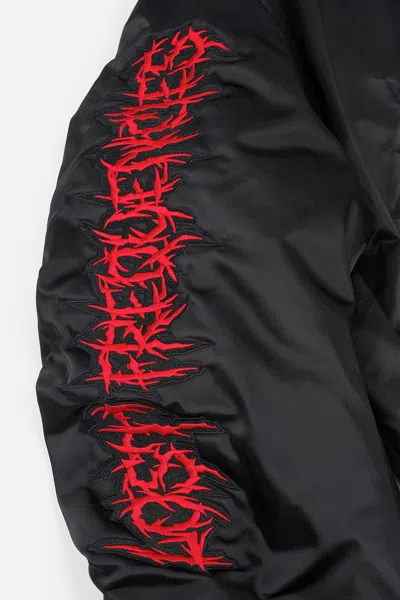 Rta Harvard Jacket In Black