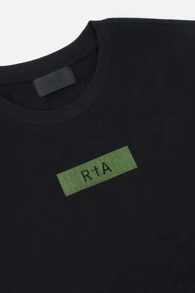 Rta Liam Short Sleeve Tee In Black
