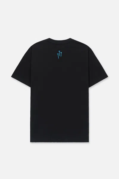 Rta Liam Short Sleeve Tee In Black