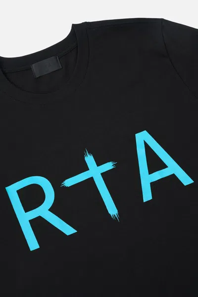 Rta Liam Short Sleeve Tee In Black