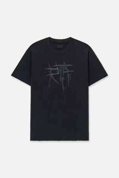 Rta Liam Logo Graphic T-shirt In Black