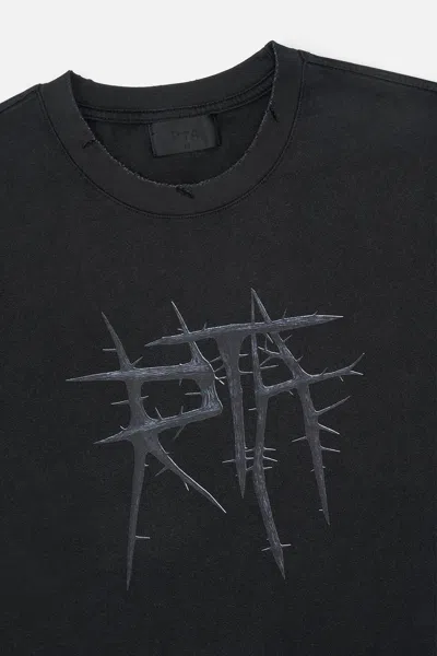 Rta Liam Logo Graphic T-shirt In Black