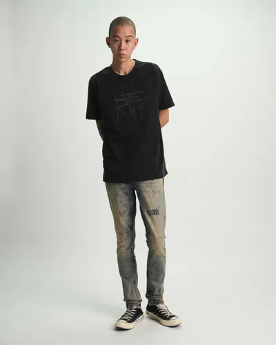 Rta Liam Logo Graphic T-shirt In Black