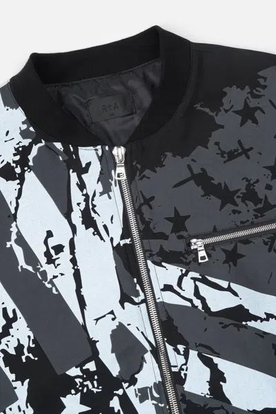 Rta Lio Bomber Jacket In Multi