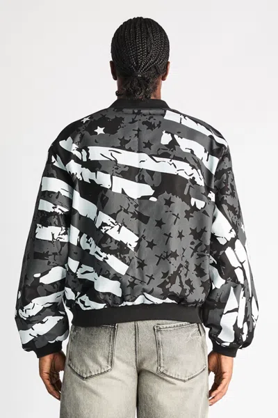 Rta Lio Bomber Jacket In Multi
