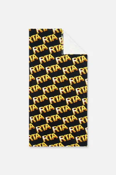 Rta Noah Beach Towel In Black