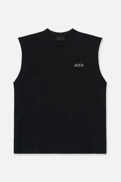 Rta Logo Muscle T-shirt In Black