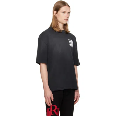 Amiri Mens Black 1994 Logo-print Skate Cotton-jersey T-shirt In Black