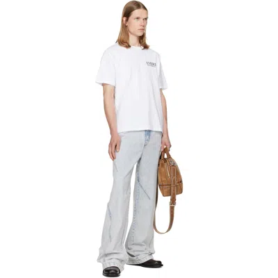 Amiri Cotton Stacked Bones T-shirt In White