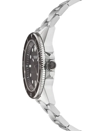 Versace Greca Force 42mm Watch In Black
