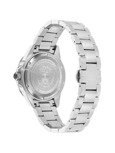 Versace Greca Force 42mm Watch In Black