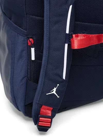 Jordan Paris Saint-germain Logo-patch Backpack In Blue