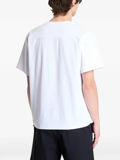 Tilak Poutnik Zip-pocket T-shirt In White
