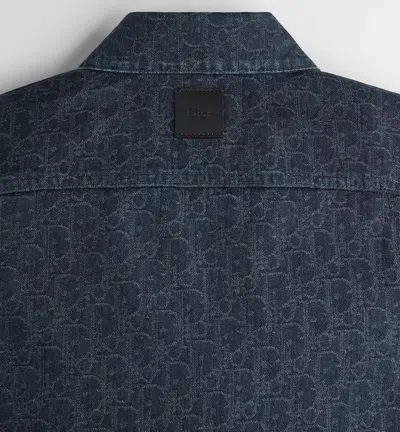 Dior Cropped Jacket In Blue