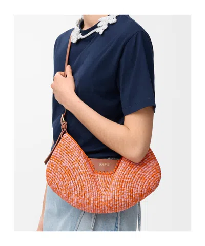 Loewe Medium Swing Shoulder Bag In Orange