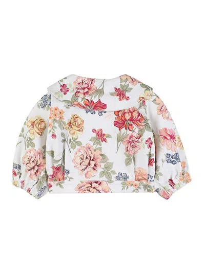 Chloé Floral-print Jacket In Multi