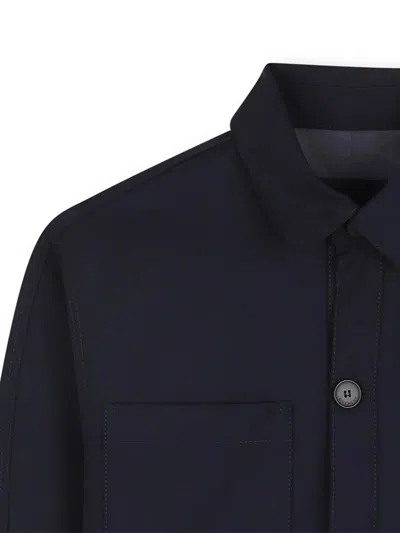 Givenchy Buttoned Pocket Suit Jacket In Blue