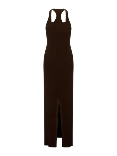 Jacquemus The Robe Scala In Brown