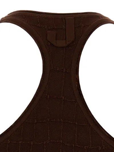Jacquemus The Robe Scala In Brown