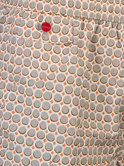 Kiton Swimsuit In Multi