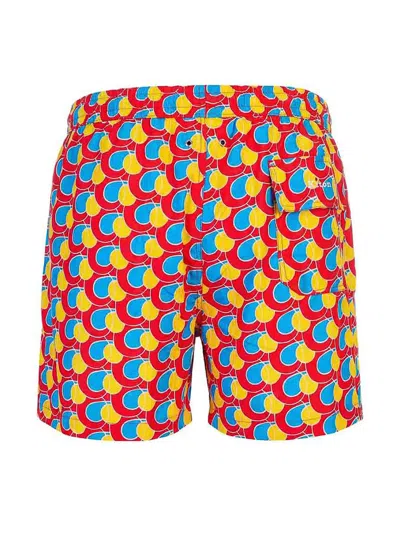 Kiton Swimsuit In Red