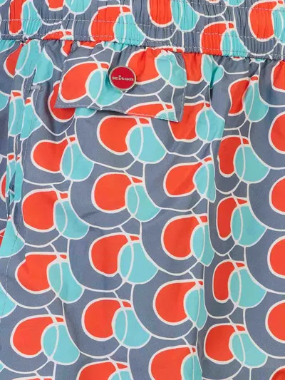 Kiton Swimsuit In Multi