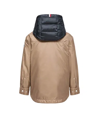 Moncler Jacket In Brown