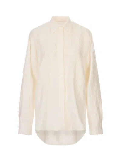 Msgm Shirt In Neutral