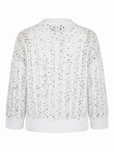 Peserico Sweater In White