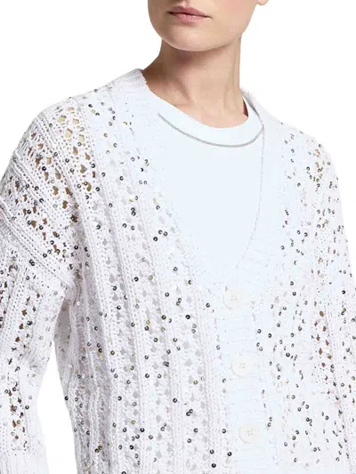 Peserico Sweater In White