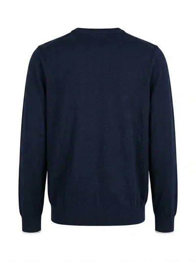 Peserico Long-sleeve T-shirt In Blue