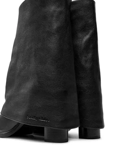 See By Chloé Melia Low Boot In Black