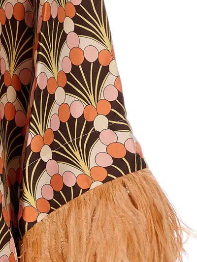 La Doublej Make An Exit Top In Orange