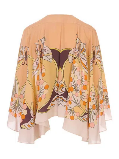 La Doublej Magic Ruffled Top In Multi