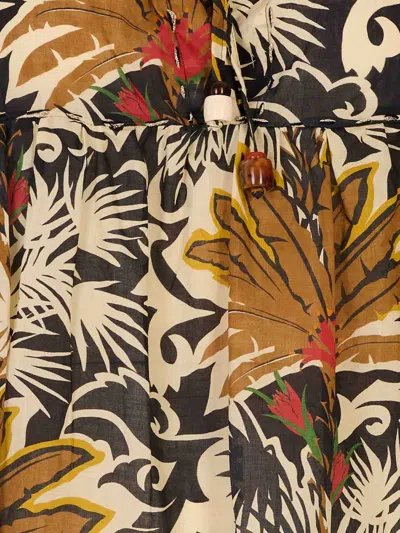 Anjuna Caftan Short In Multi