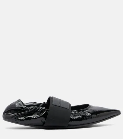 Givenchy Sophisticated Flat Shoes With Pointed Toe Design In Black